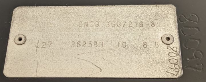 Our ID plate