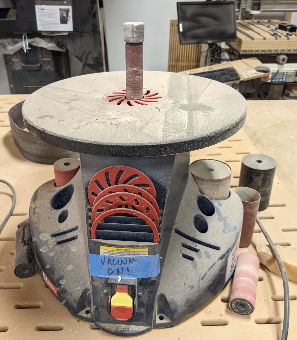 File:Central Machinery Spindle Sander.jpg - Asmbly Wiki